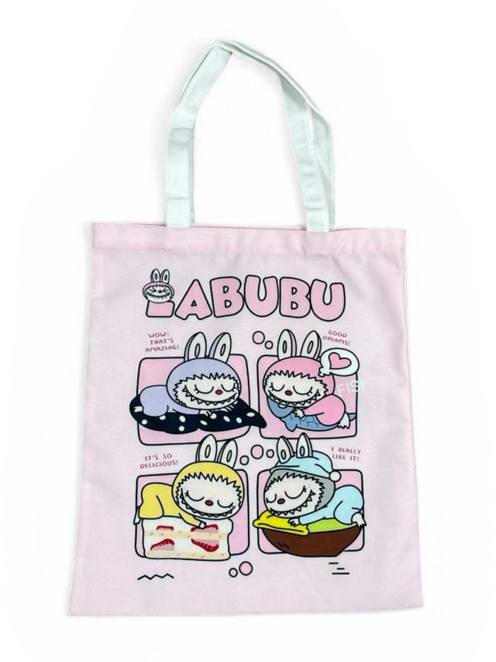 Pink Monster Tote Bag